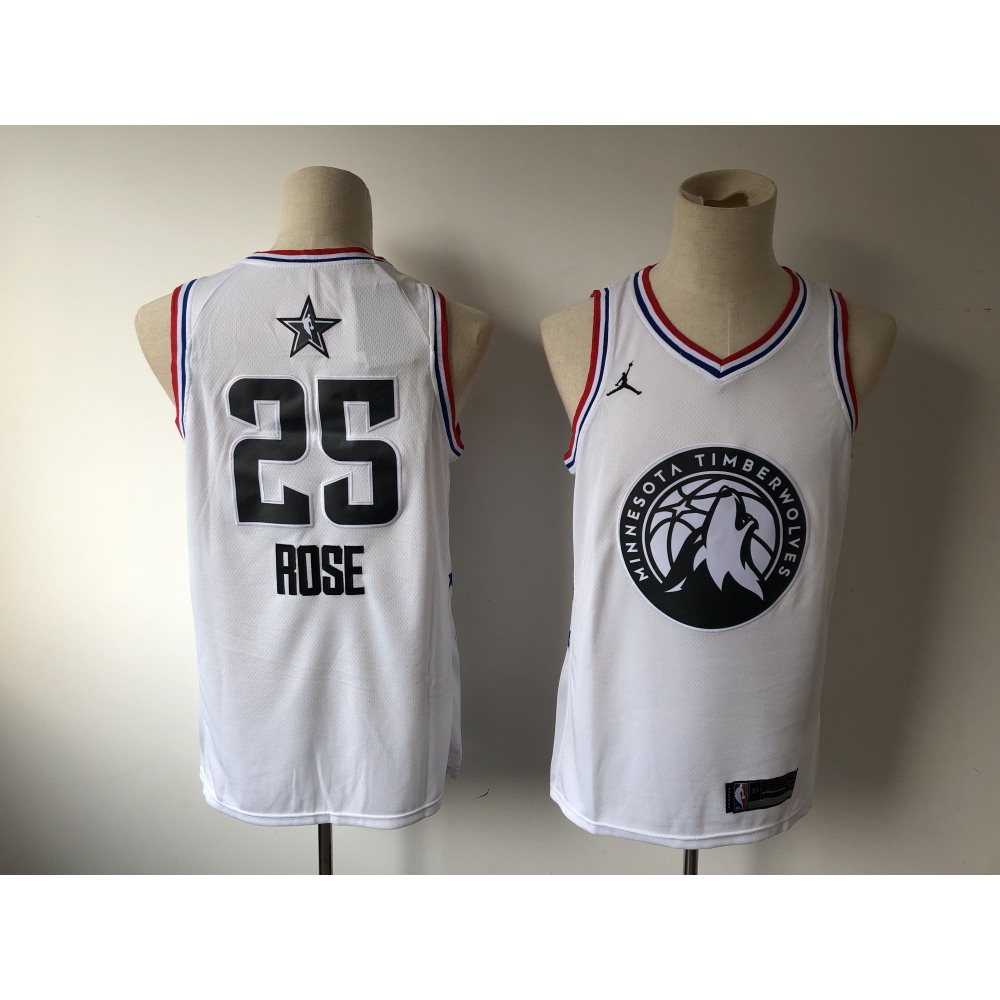 Authentic Men's Timberwolves #25 Derrick White Basketball Jersey
