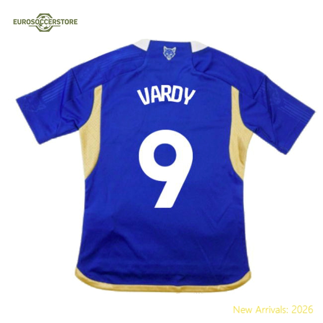 2023-2024 Leicester City Home Shirt (Kids) (Vardy 9)