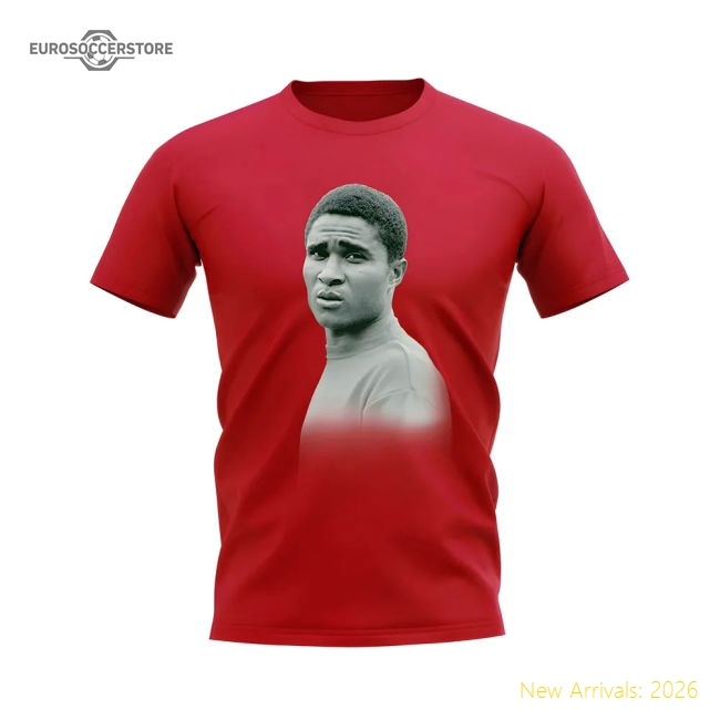 Xsb (3-4 Years) T-Shirt Eusebio Portugal Legend Team Red