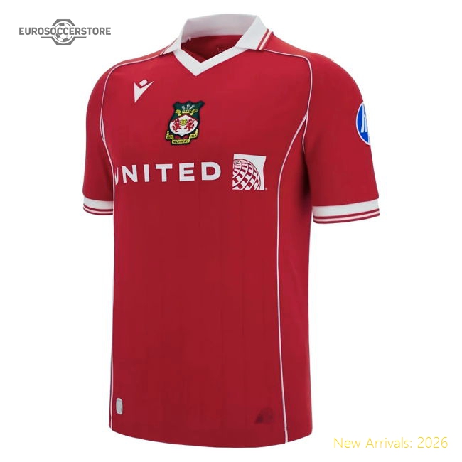 Authentic 2025-2026 Wrexham Home Shirt - Premium Quality Baby