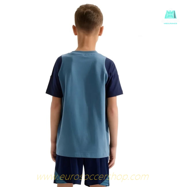 2025-2026 Arsenal Training Tee (Blanch Blue) - Kids