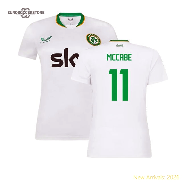 2024-2025 Republic of Ireland Away Shirt (Womens) (McCabe 11)