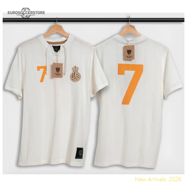 Madrid Madrid Retro Shirt With Laces La Corona Fan Edition