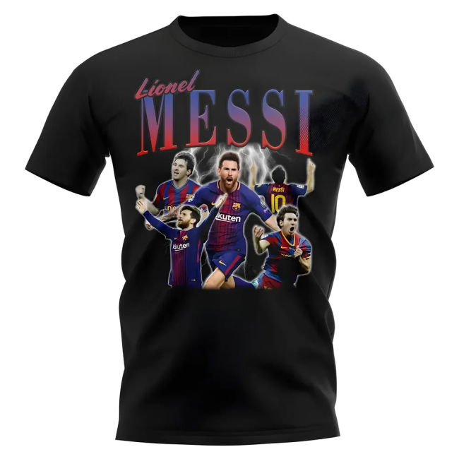 Lionel Messi Barcelona Bootleg official style T-Shirt
