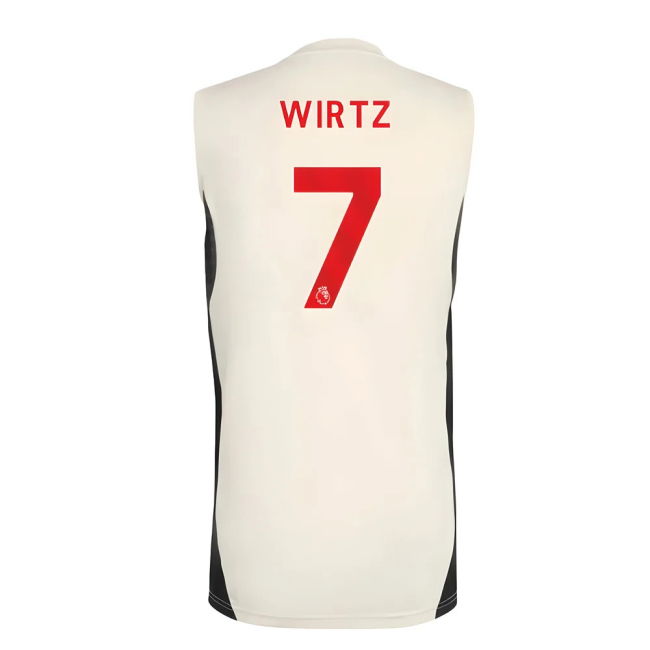 Fervent Liverpool Liverpool Sleeveless Jersey White Wirtz #7 Elite...