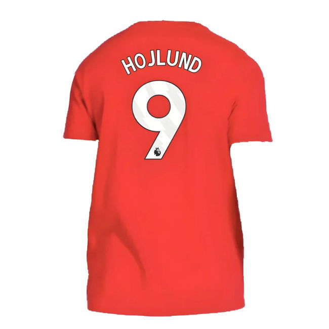 Top-Quality Man Utd 2024-2025 Man Utd DNA Tee (Red) (Hojlund 9)