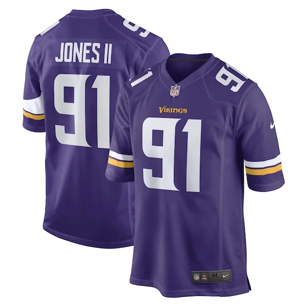 None Patrick Jones Game Jersey - Purple | NFL Player Jersey | NFL Foot