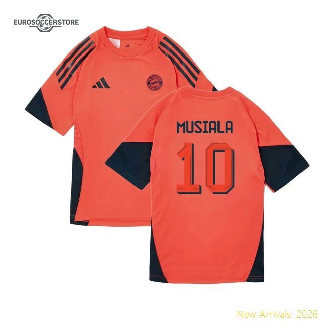 Football Team Musiala Safe Kids Jersey Performance Fabric Easy-care