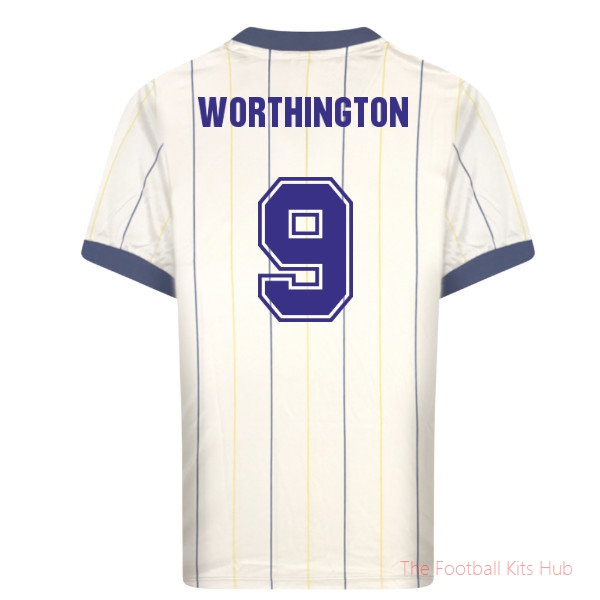 Leeds United 1982 Home Shirt Worthington #9 National Team Jersey