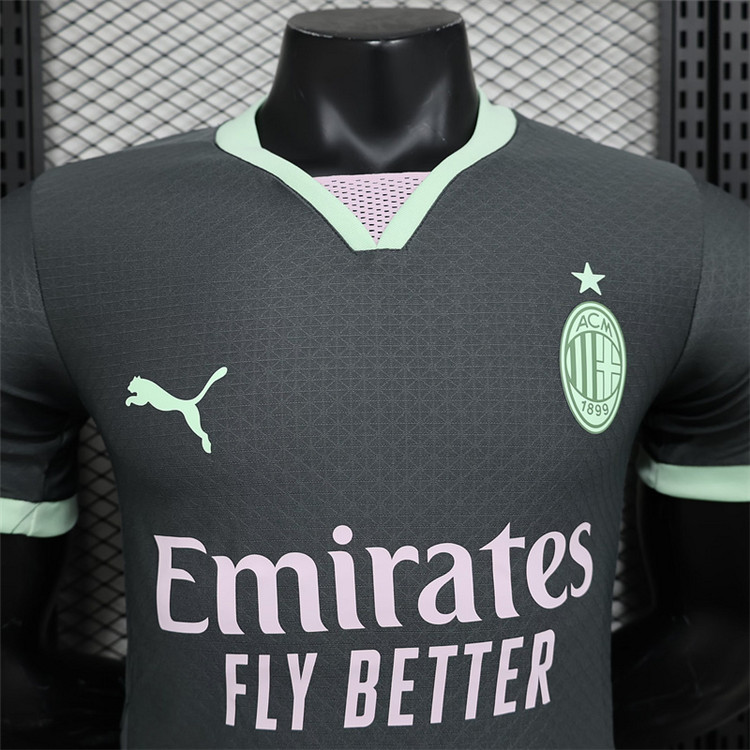 Premium Official AC Milan 2425 Third Shirt Authentic Version