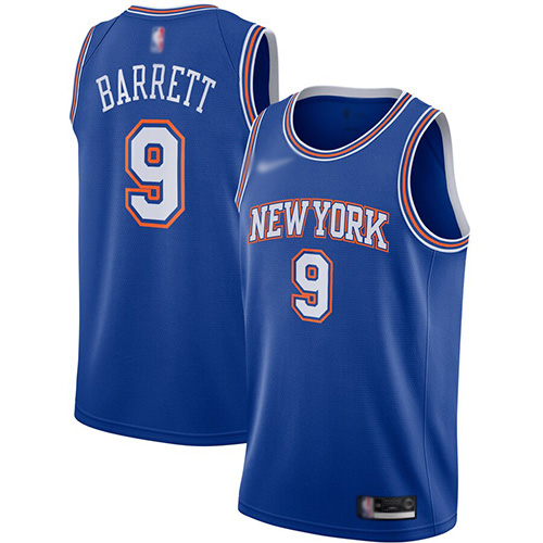 NYK Blue Nike Y. Knicks #9 NBA Jersey Premium Quality NBA Fan Apparel