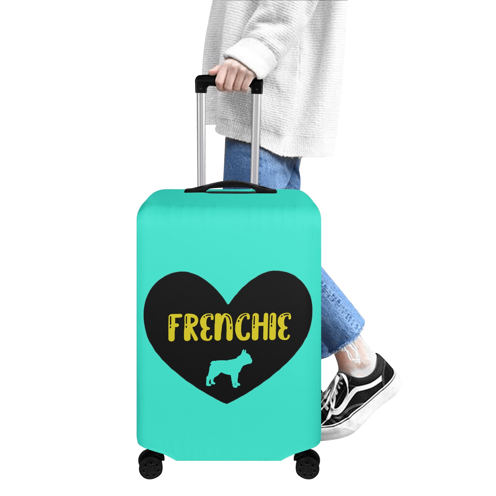 Coco - Premium Luggage Cover For Frenchie Pups | Non-slip Design