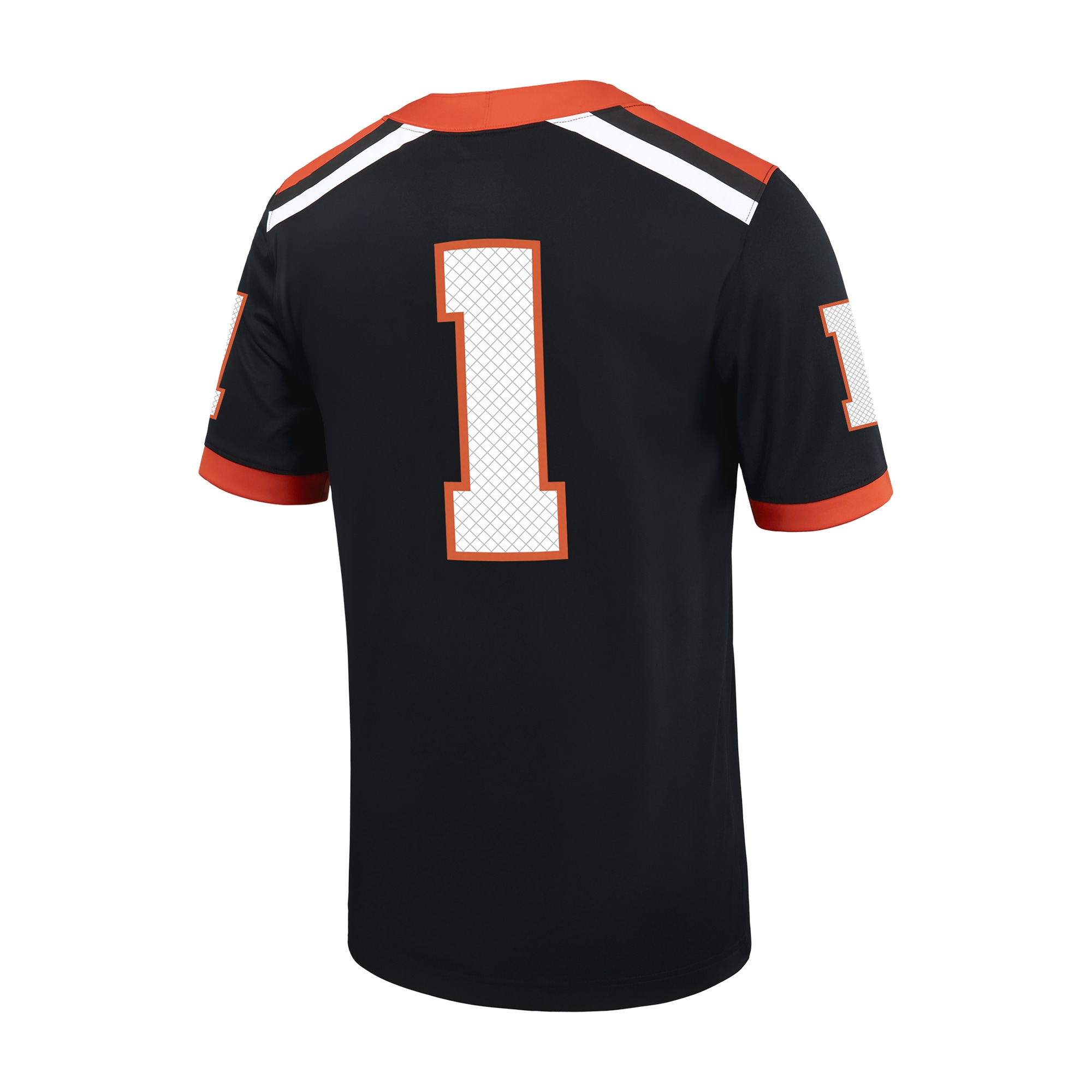 #1 Oregon State Beavers Untouchable Football Jersey?�C Black