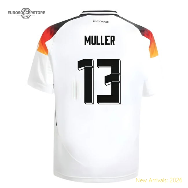 High-performance Germany 2024-2025 Home Short Sleeve Jersey