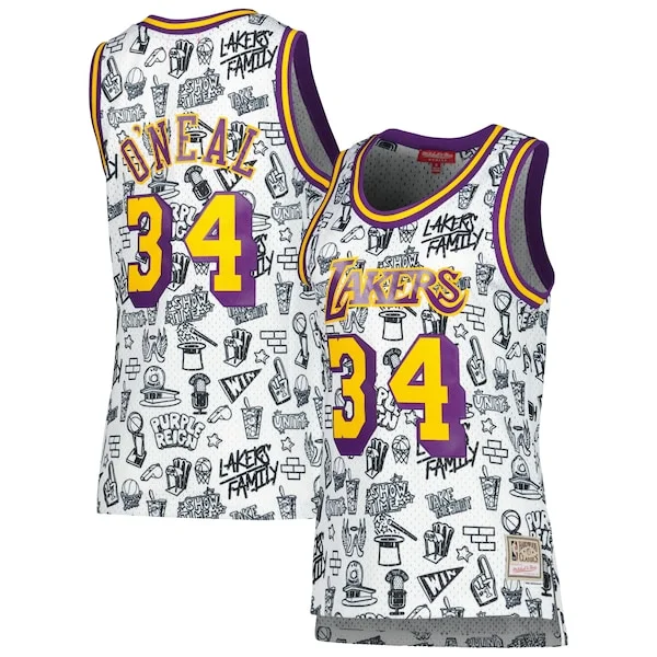 Shaquille O'Neal LAL Official Swingman Jersey - Durable - Fan Favorite