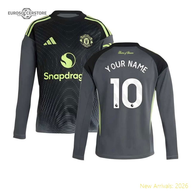 2025-2026 Man Utd Kids Durable Jersey Performance Fabric
