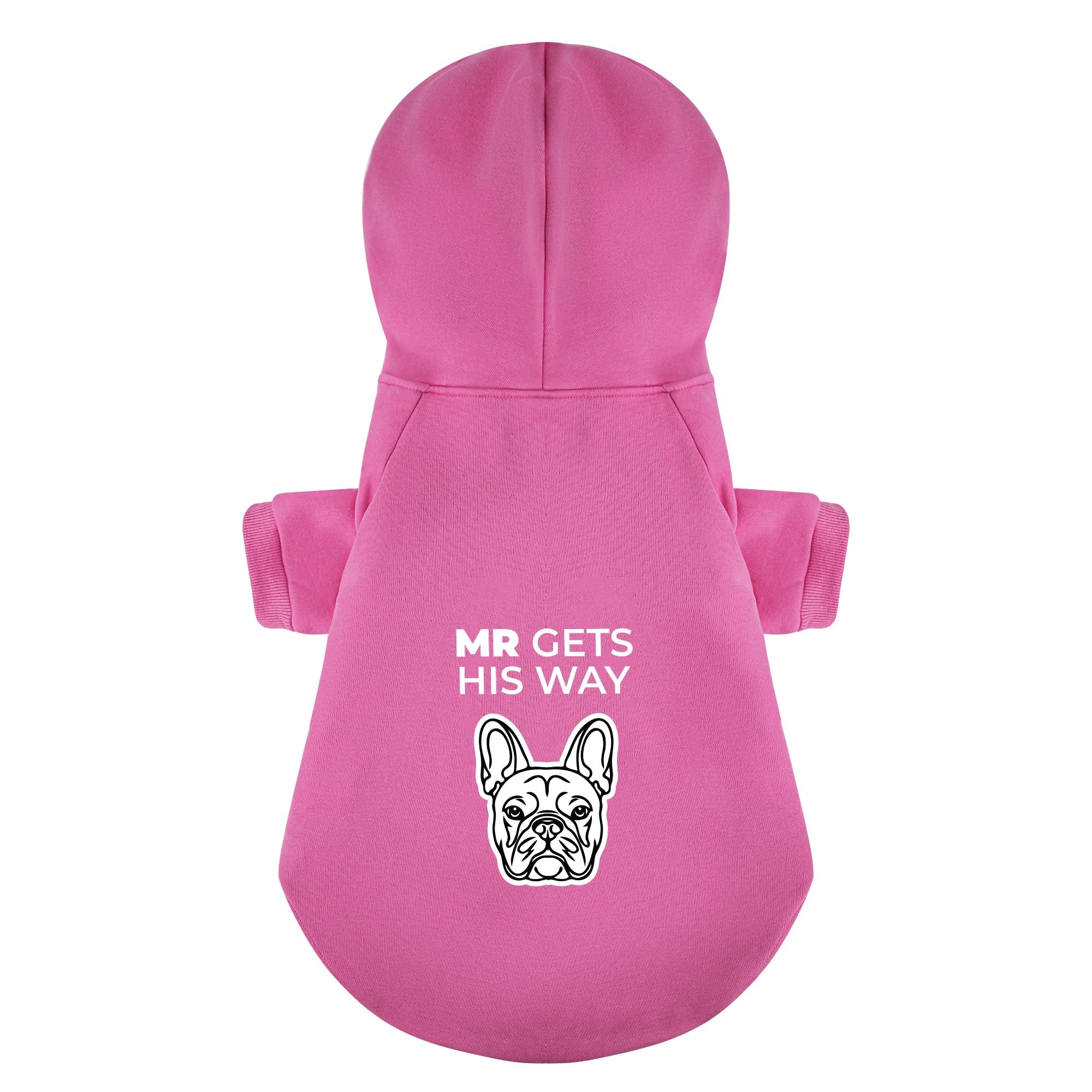 Mr Gets His Way and Miss Spoiled - Matching French Bulldog Hoodies – Stylish, Cozy & Personalized!