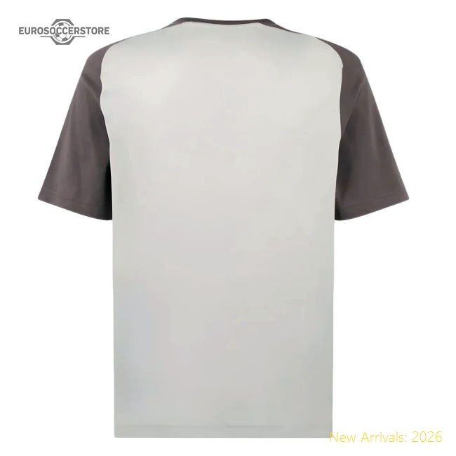 Genuine 2023-2024 Ac Milan Casuals Tee (Light Grey) (Pulisic 11)