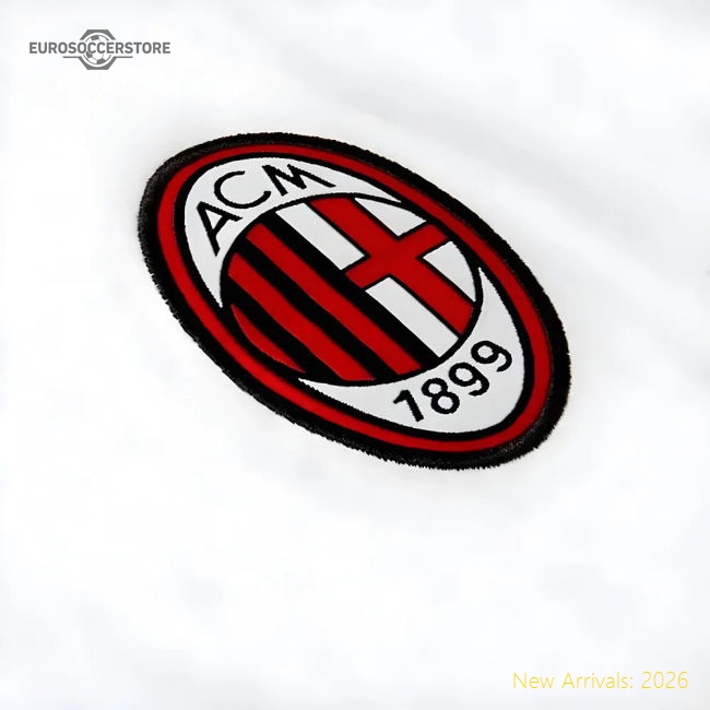 2017-2018 Ac Milan Adidas Training Tee (white) - Kids - Match Quality