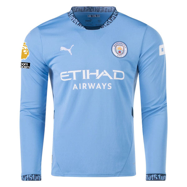 Manchester City Blue) 2024-2025 UCL Home Jersey – Authentic Shirt