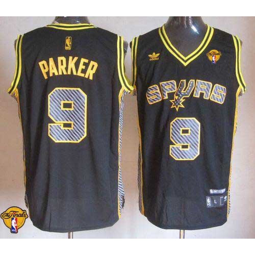 Elite Men's San Antonio Spurs #9 Tony Black Basketball Jersey