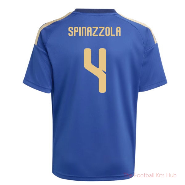 [SD] 2026/27 Italy Home Jersey (Kids) (Spinazzola 4) Jersey