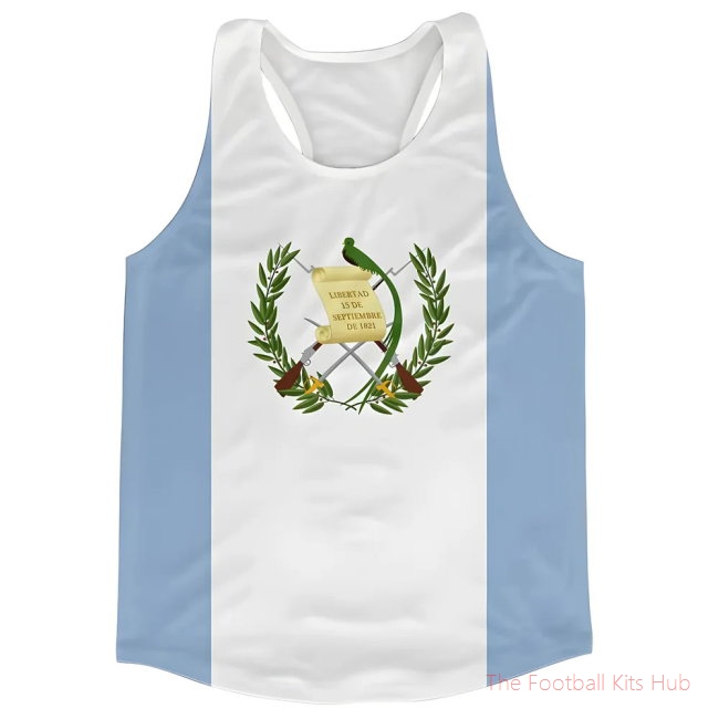 Men Guatemala Flag Running Vest