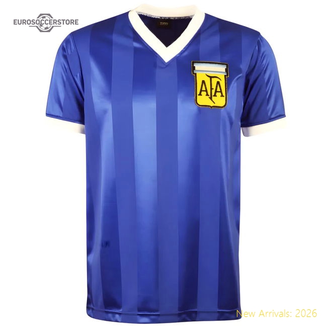 Toffs Retro Shirts Children 1986 Away Jersey Jersey Football Fan Game Day Apparel