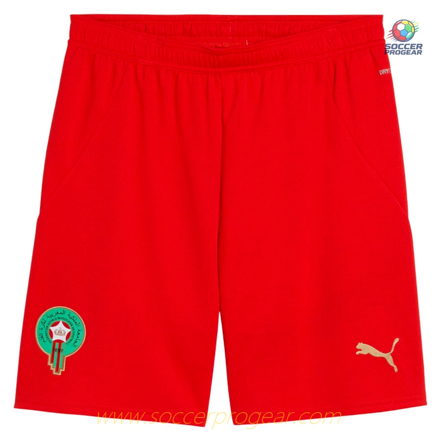 Morocco Home Football Jersey Kids Football Jersey 2025 Edition 2026