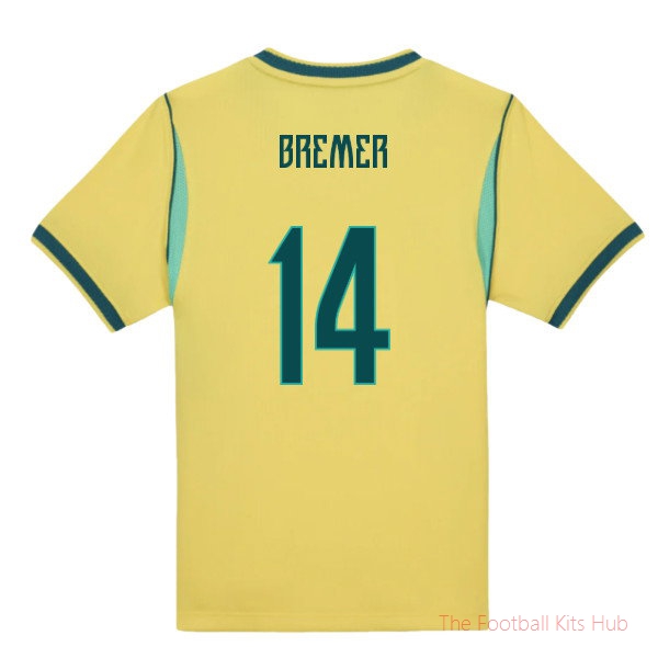 Performance Brazil Home Little Boys 2026-2027 Mini Kit (Bremer 14)