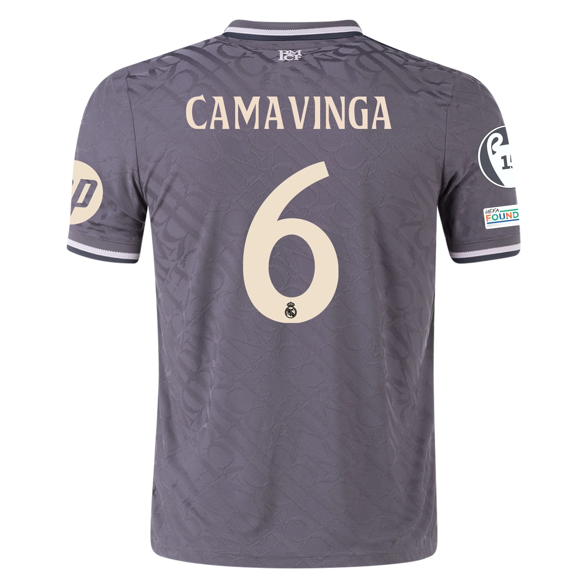 Real Madrid Camavinga 2024-2025 UCL Third Jersey – Authentic Shirt