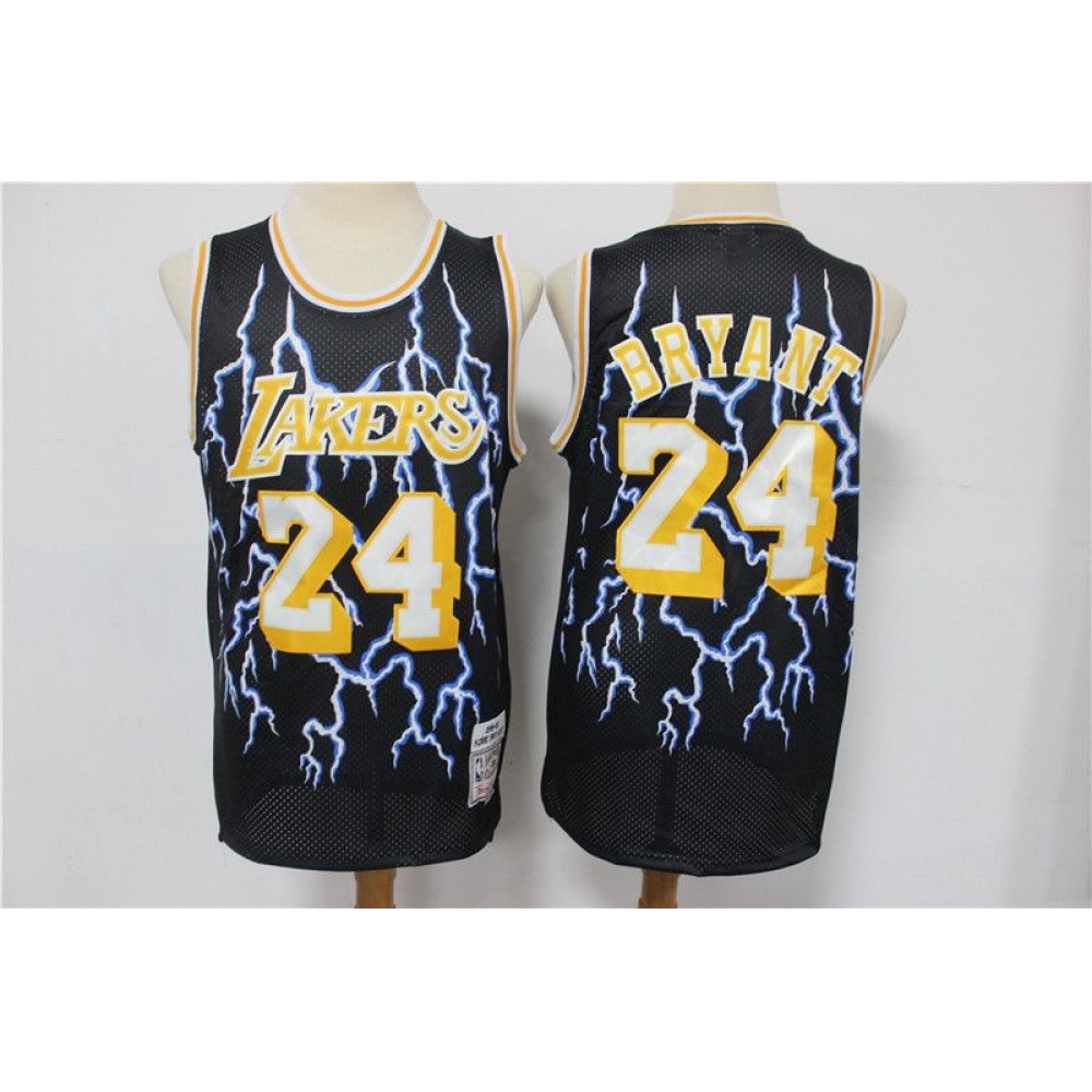 Budget-Friendly Men's LA Lakers #24 Kobe Black Basketball Jersey