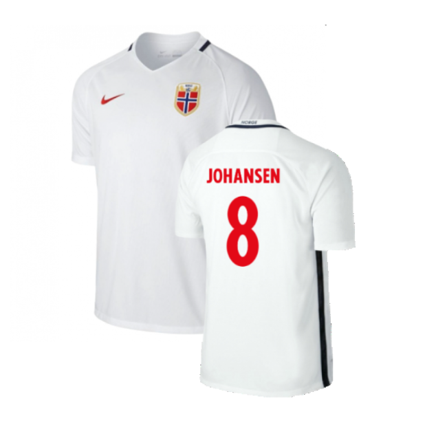 International Norway Away Football Shirt (Johansen 8)
