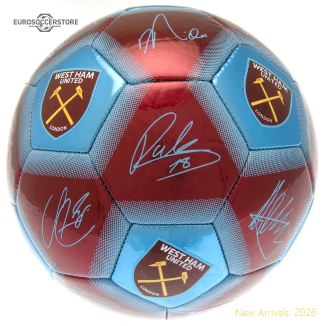 Exceptional West Ham United Fc Signature Football - Premium Quality