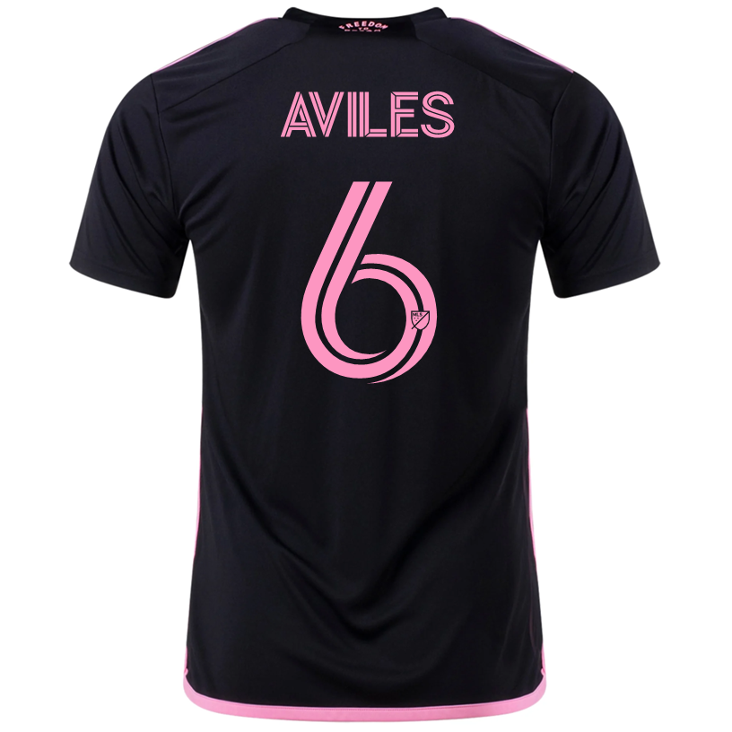 Inter Miami Mls Away Jersey Premium-grade Jersey Textile Breathable
