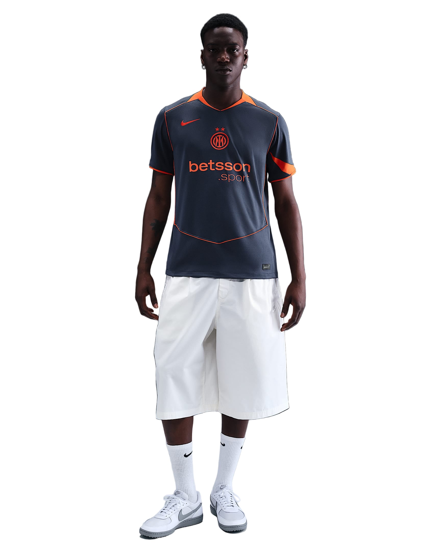 Inter Milan Orange) 2025-2026 UCL Third Jersey – Authentic Shirt