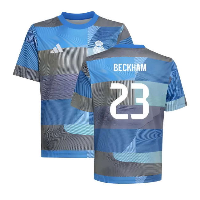 2025-2026 RM Football Shirt - Kids (Blue) UV Protection
