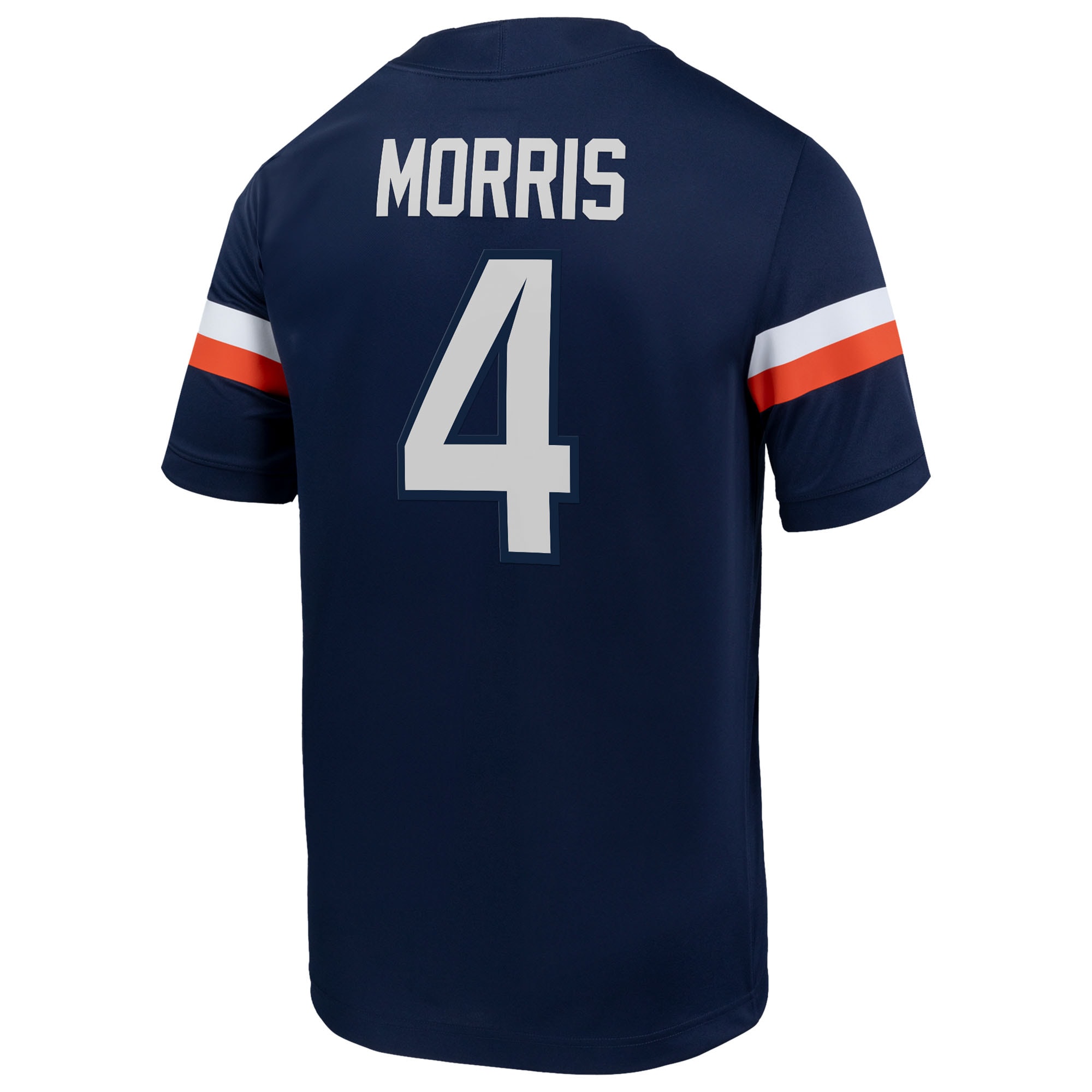 [NJP] Chandler Morris Virginia Cavaliers Home Men's NIL Football Game Jersey - Navy