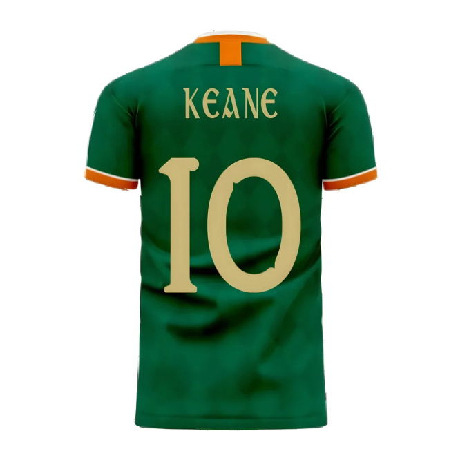 Ireland 2025-2026 Classic Concept Football Kit (Libero) (Keane 10)