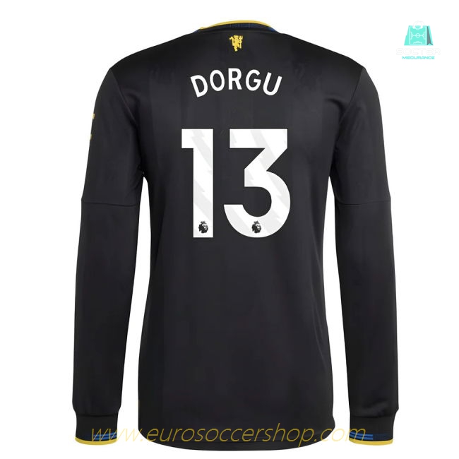 2025-2026 Man Utd Authentic Long Sleeve Third Shirt (Dorgu 13)