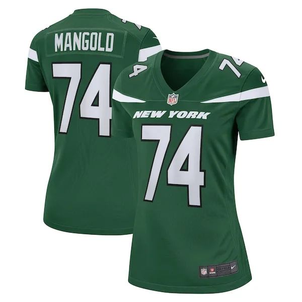 None Nick Mangold  Jersey - Green | NFL Player Jersey | NFL Football