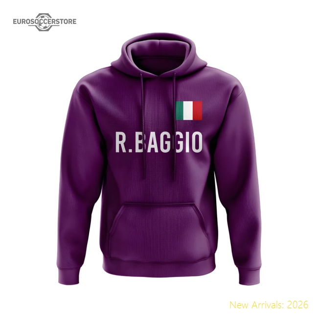 Roberto Baggio Viola Name Hoody (purple) - Match Quality