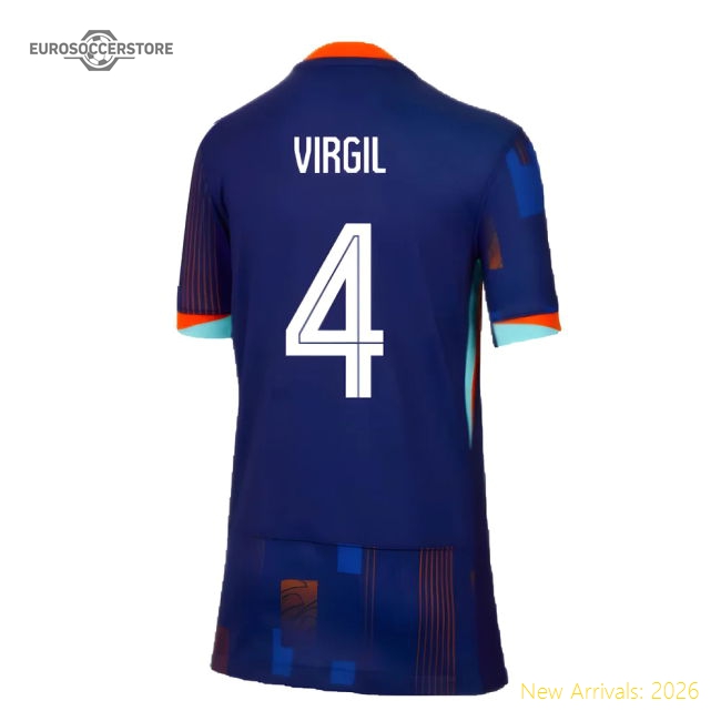 2024-2025 Netherlands Away Shirt (Kids) (Virgil 4)
