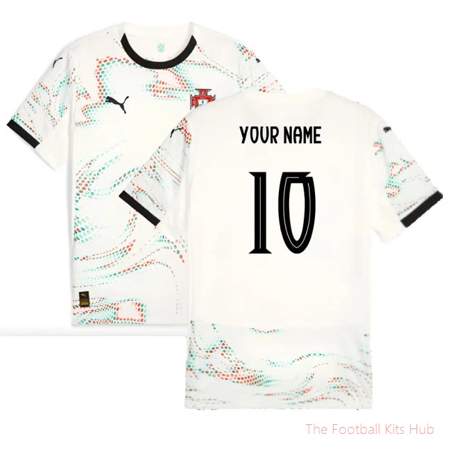 2025-2026 Portugal Away Shirt (Your Name)