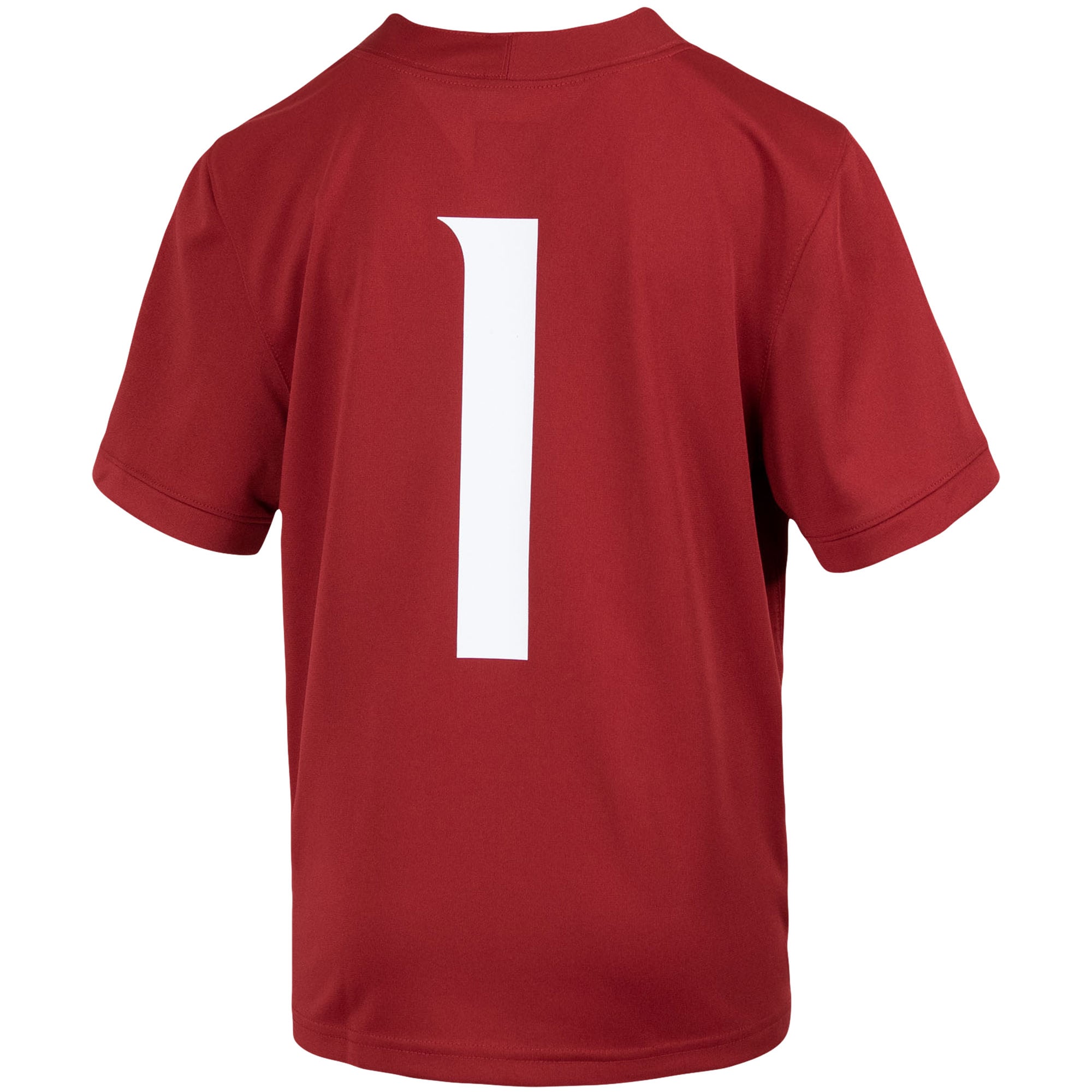 Youth #1 Crimson Washington State Cougars Football Jersey