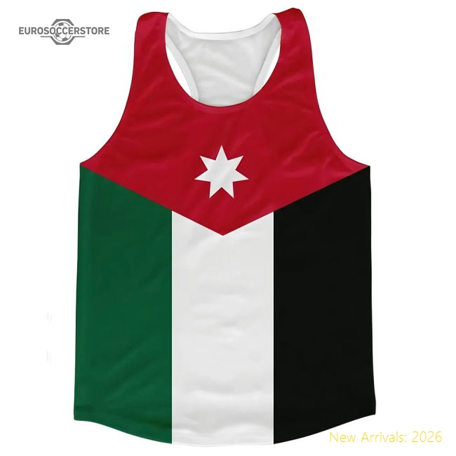 Premium-grade Jordan Flag Running Vest - Great Value - World Cup Edition