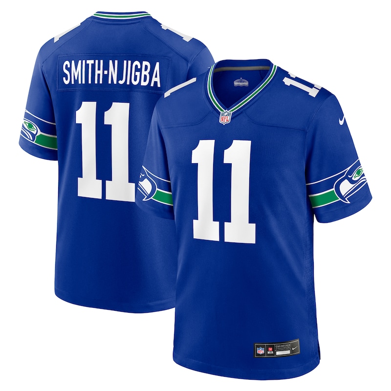 None Jaxon Smith-Njigba Seattle Seahawks Vintage Fan Apparel