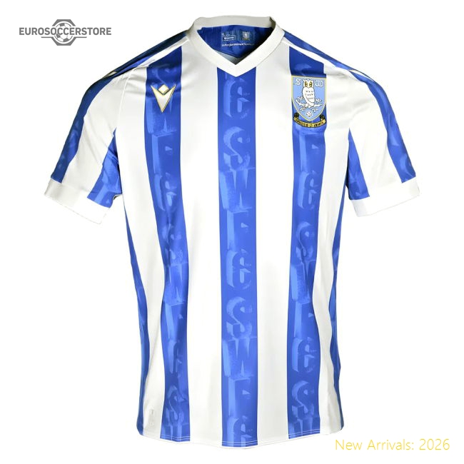 Authentic 2025-2026 Sheffield Wednesday Home Shirt - Premium Quality