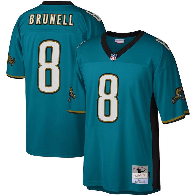 None Mark Brunell Jacksonville Jaguars Powerhouse Team Game-Day Ess...