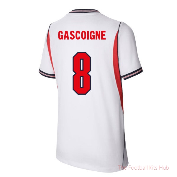2026-2027 England Home Shirt (Kids) (Gascoigne 8)